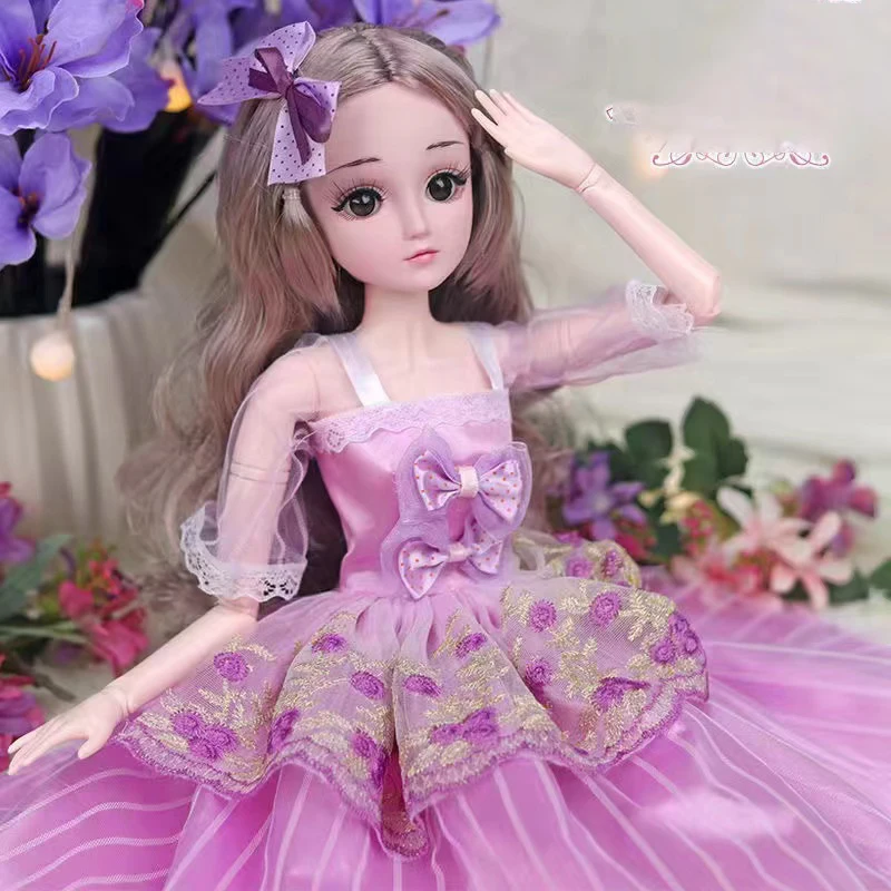 60cm Super Large Doll Set Girl Princess Children Toy Single Birthday