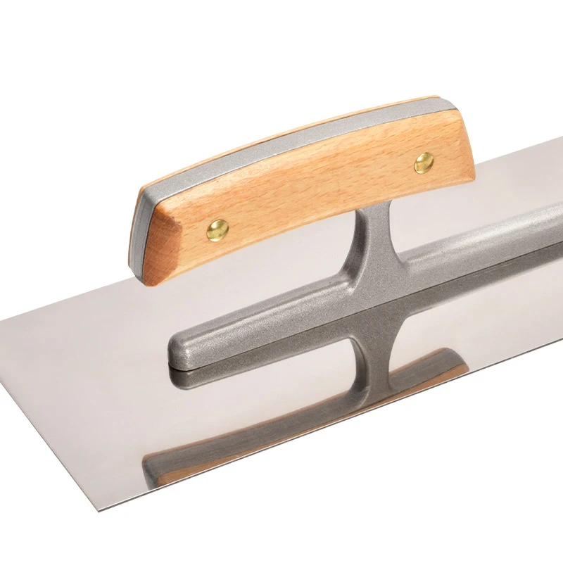 Putty Knife Scraper Bricklaying Trowel Square Notched Trowel Plastering Trowel Stainless Steel Plaster Spatulas Putty Knife for Painting Construction Scraping Tools