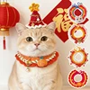 Cat Clothing Cat Costume New Year Costume for Cat Chinese New Year Cat Outfit Cute Pet Clothes Gifts Pet Decorations