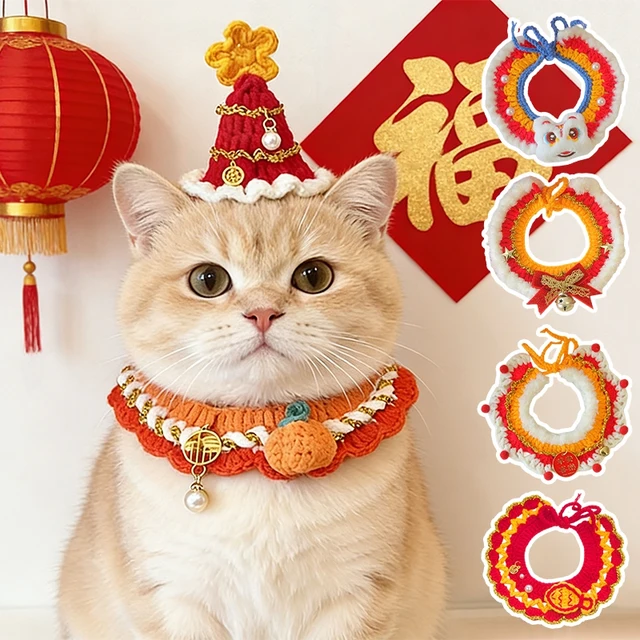 Cat Clothing Cat Costume New Year Costume for Cat Chinese New Year Cat Outfit Cute Pet Clothes Gifts Pet Decorations Cat Clothing Cat Costume New Year Costume for Cat Chinese New Year Cat Outfit Cute Pet Clothes Gifts Pet Decorations