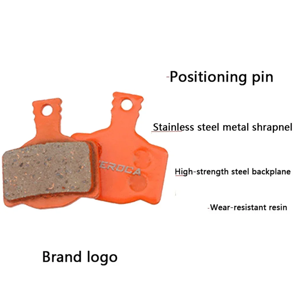 2 Paar Bremsbelag für Magura MT2 /MT4 /MT6 /MT8 7.1 organisch Disc semi