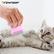 4Pcs/Set Dog Grooming Combs Pet Massage Brush Hair Remover Remove Flea Multifunction Cat Grooming Tools Super Dense Pets Supply