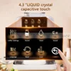 HomeWise AC-T6 Fully Automatic Coffee Maker 11 Type Fancy Coffee Electronic Refrigerated Milk Tank Latte Espresso Coffee Machine 5