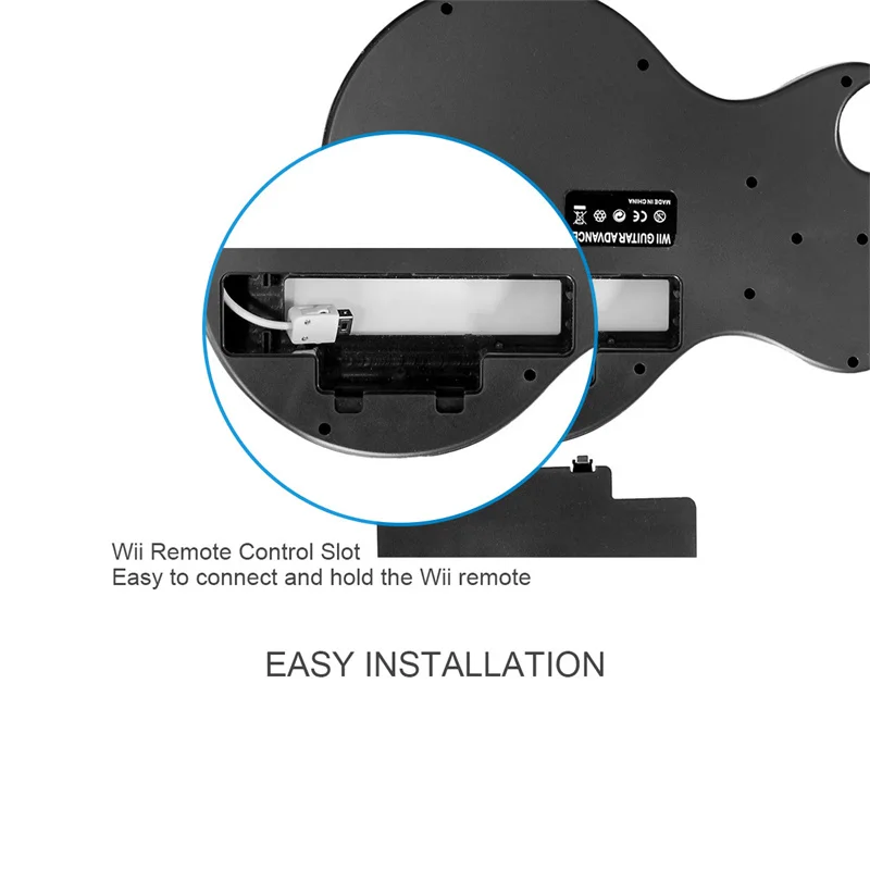 Doyo-controlador de Guitarra sem Fio para Wii Hero e Rock Band Jogos Console Joystick Remoto Excluindo Rock Band 1 - Image 5