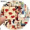 10/30/50PCS Cartoon Spring Day Japanese Style Graffiti Stickers Kawaii DIY Travel Luggage Guitar Fridge Laptop Sticker Kid Decal 4
