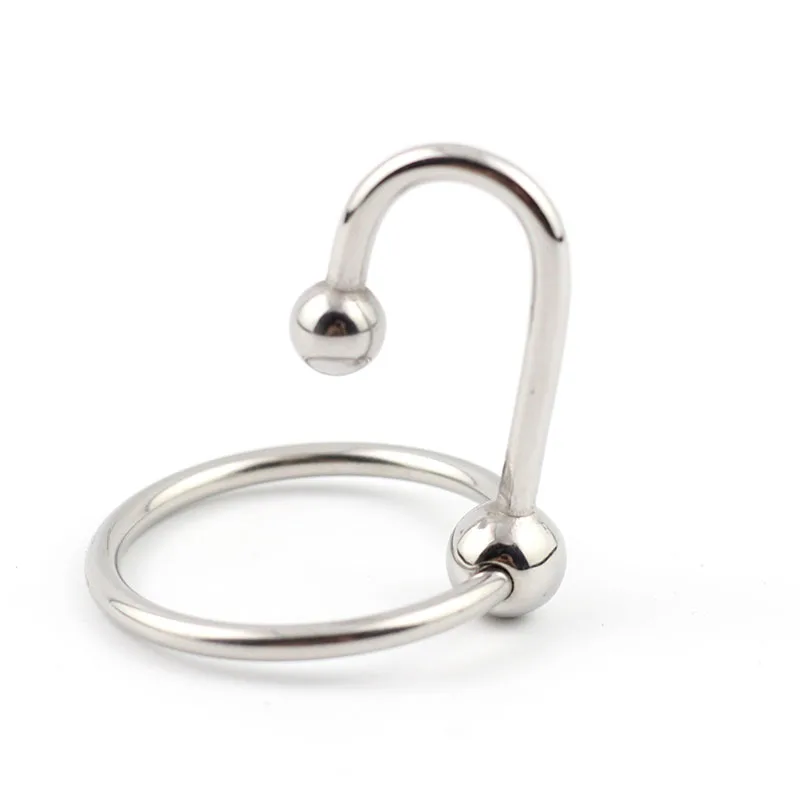 Silicone Urethral Dilator Urethral Dilator Urethral Plug With Glans Rings Sex Toys For Men Trap Your Cock Head In Ruthless Stainless Steel Sound Stopper Cathreter Dilator