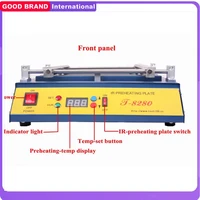 220V or 110V Puhui T8280 PCB Preheater IR Preheating Plate T-8280 IR-Preheating Oven 0-450degree Celsius Solder Repair 1