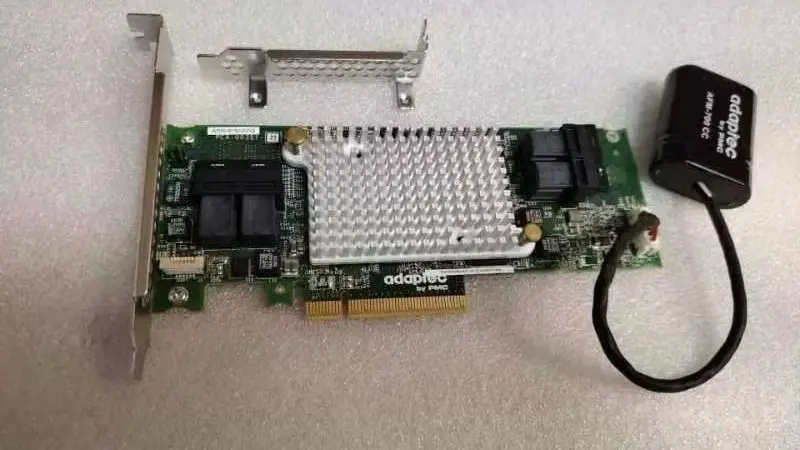 Adaptec ASR-81605ZQ 12Gb/s 16-port PCI-E3.0 x8 SAS/SATA RAID Adapter + battery