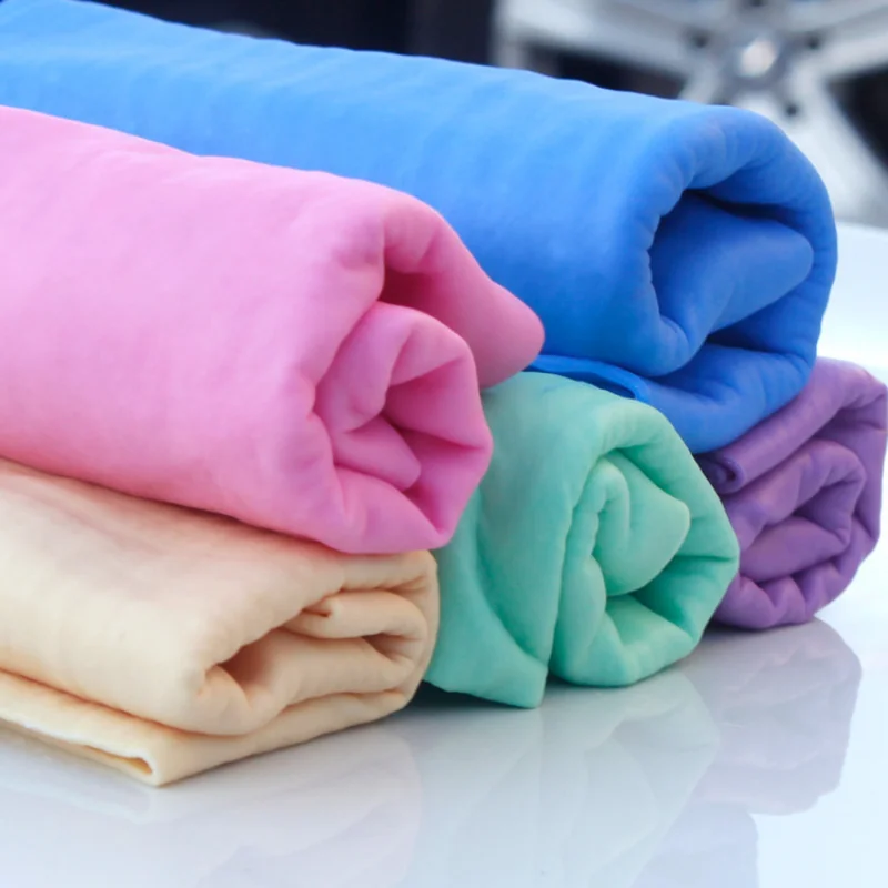 Deer Skin Car Wipe PVA Deer Skin Towel 66*43CM Car Towel deer skin towel,suede car towel