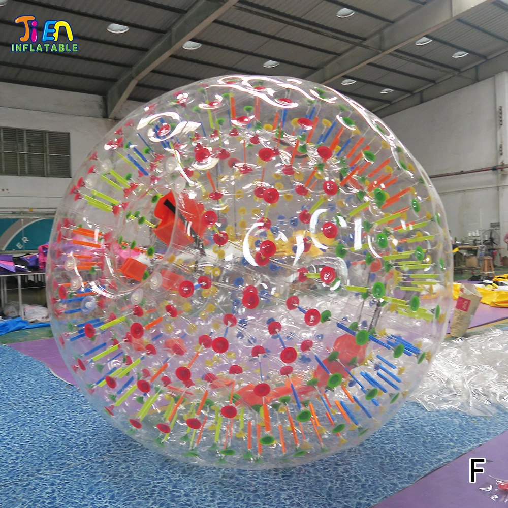 Free air Shipping to door PVC zorb Rolling Ball On Grass Inflatable Bumper Ball/ Zorb Ball/Inflatable Human Hamster Balls 3