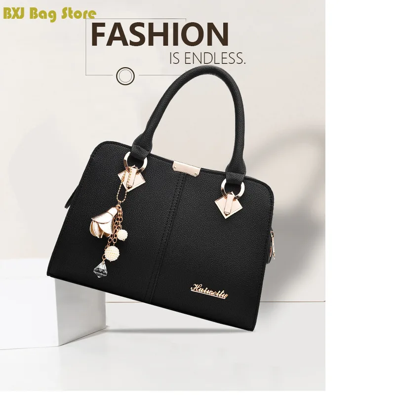 

Newposs Famous Designer Brand Women Leather Handbags 2022 Ladies Hand Purse Fashion Shoulder Bags