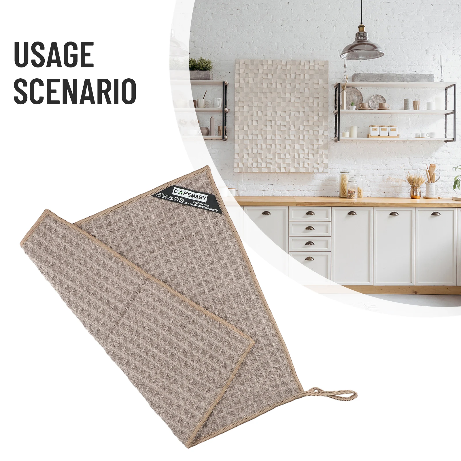 

Super Absorbing Water Towel Coffee Machine Bar Coffeeware Milk Tea Shop Special Appliance Househood Cleaning Kitchen Tool