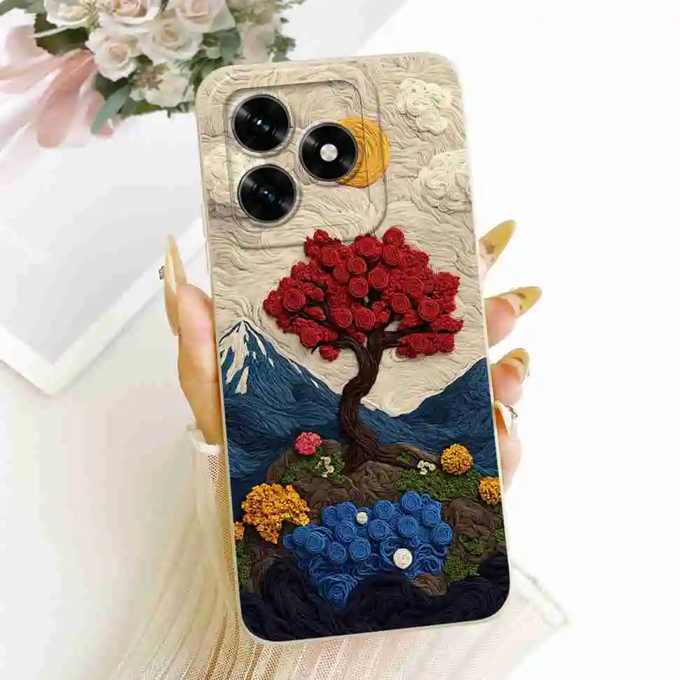 Cute Rabbit Cartoon Silicone Phone Case, Soft Protective Cover