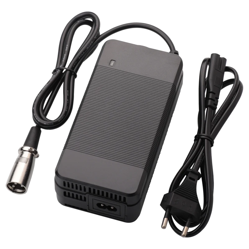 Battery Charger Output 42V 5A Lithium for 36V Electric Bicycle Li-ion Battery Pack XLR Connector