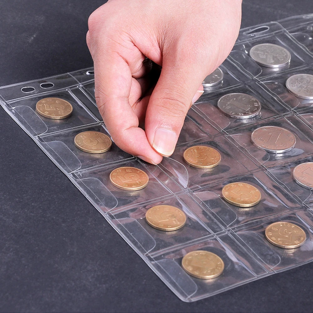 Portamonete Album di libri per collezionisti collezione di monete