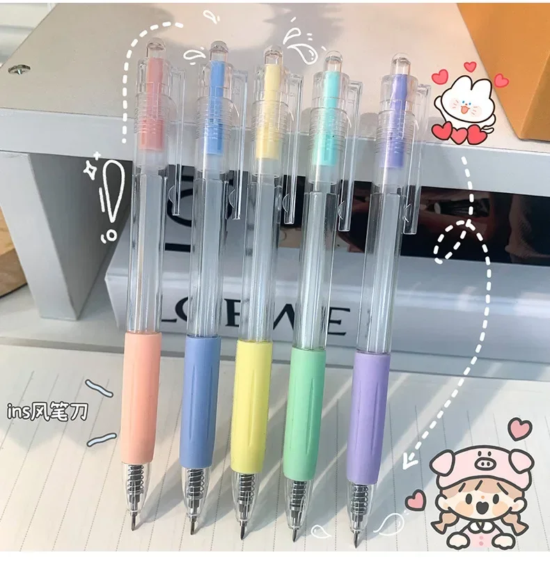 Art Utility Knife Pen Scrapbooking Cutting Tool Express Box Knife Paper Cutter DIY Craft Supplies Album Diary Carving Tools paper cutter utility knife