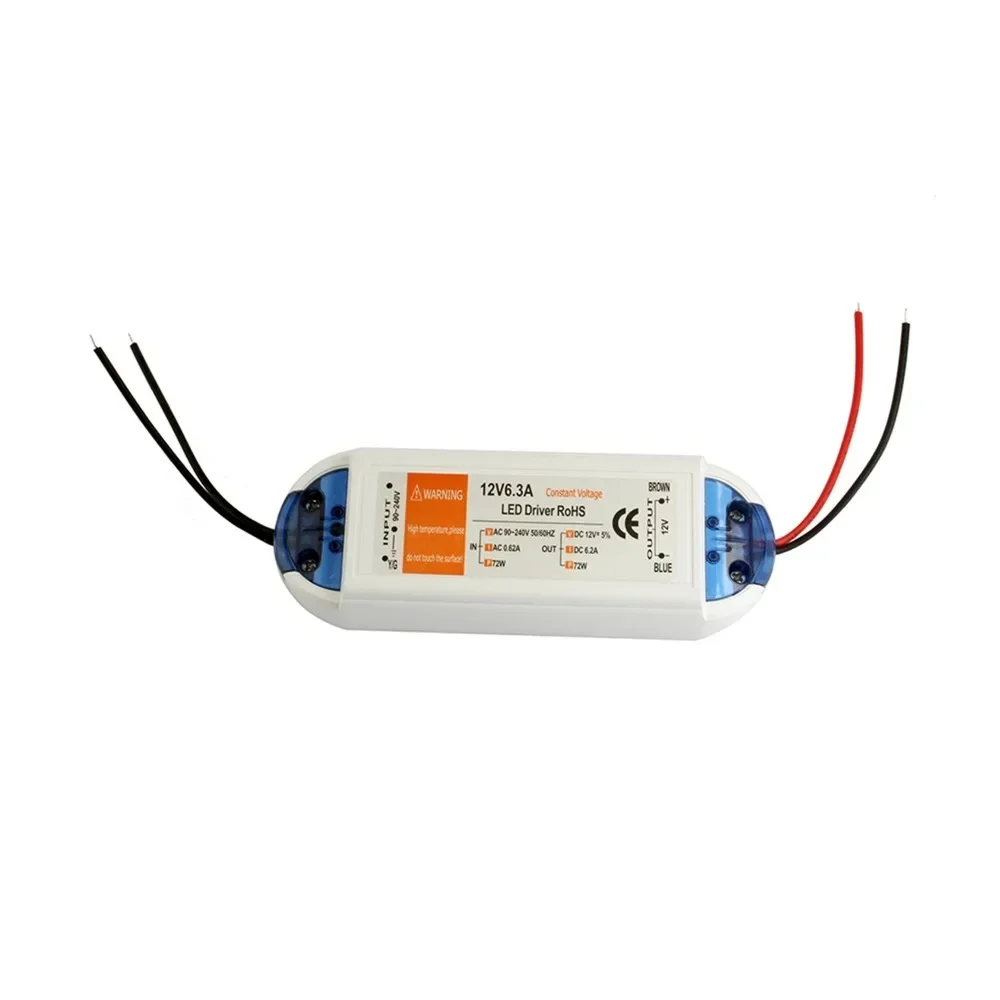 LED 조명 변압기, LED 스트립 조명용 전원 어댑터, 야외 어댑터, DC 12V, 18W, 24W, 48W, AC 110V, 220V  12V