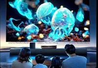Téléviseur intelligent sans cadre de 60 pouces 8K Ultra HD, Android TV avec commande vocale, HDR10+, pour le divertissement à domicile et le home cinéma 3