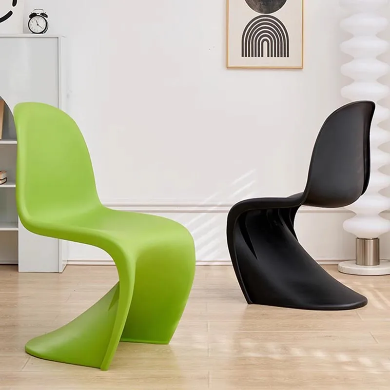 

Modern Classics Dining Chair Plastic Minimalist Bedroom Living Room Dining Chair BalconyRelax Cadeiras De Jantar Home Furniture