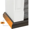 44 Inch LED Electric Fireplace with Fireplace, LED Effect and Stacked Stone Surround, Living Room Remote Timer 6