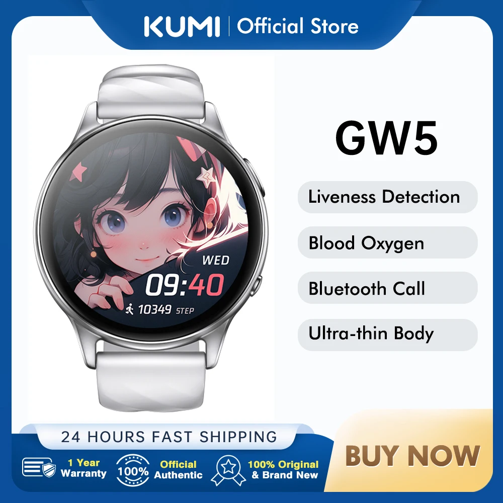 KUMI GW5 inteligentny zegarek 1,39 cala NFC Bluetooth 5.2 100+ Sport tętno ciśnienie krwi Monitor tlenu wodoodporny IP68 - AliExpress 44