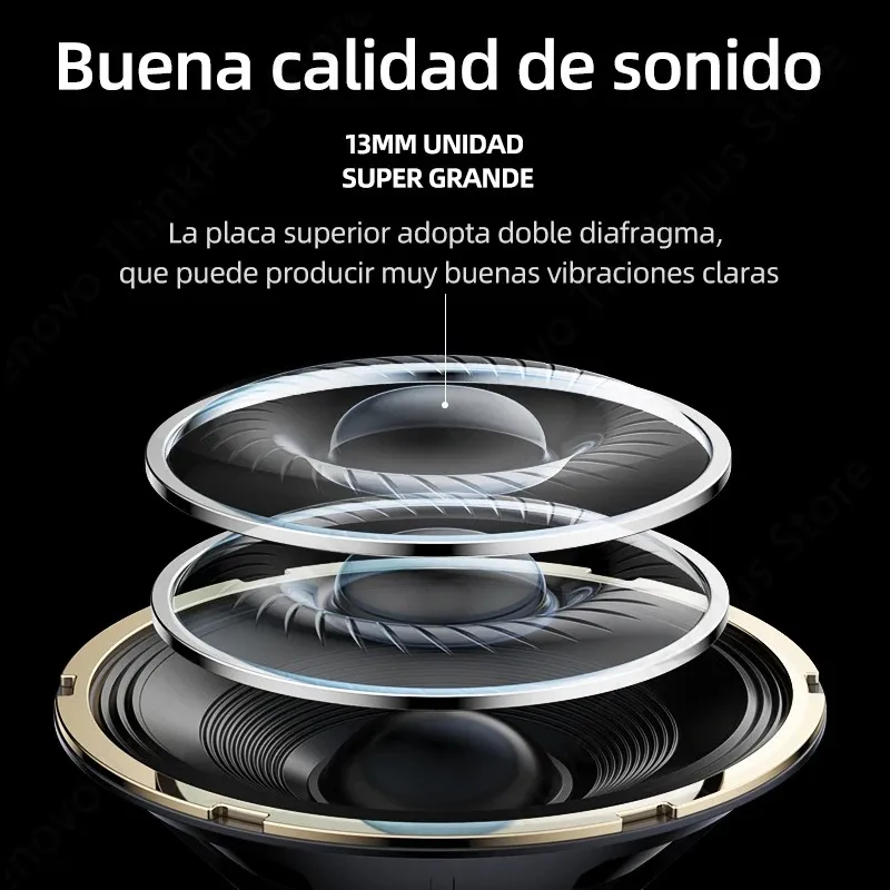 Lenovo LP40 auriculares inalámbricos Bluetooth TWS auriculares con Control táctil auriculares para juegos llamada HD con micrófono auriculares 2025 nueva elección - Imagen 6