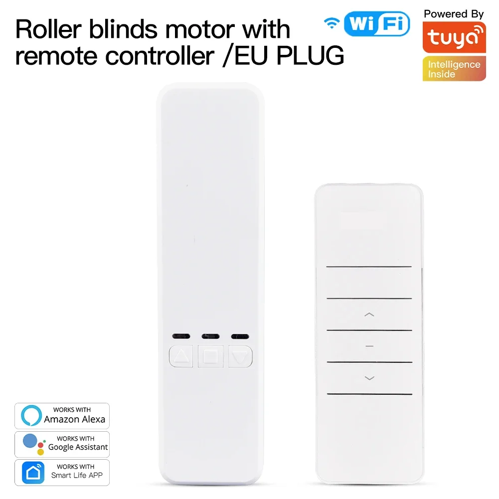 Motor Inteligente Wifi Rf Para Cortinas Persianas De Cadena