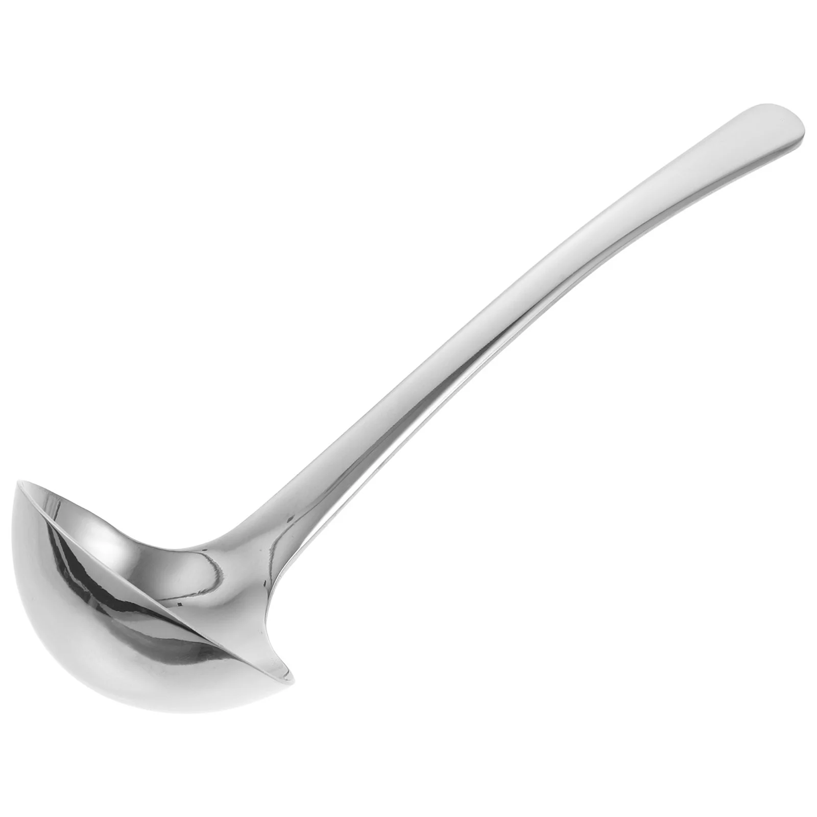 

Long Handle Spoon Chinese Soup Spoons Stainless Steel Table Espresso Coffee Stirrer