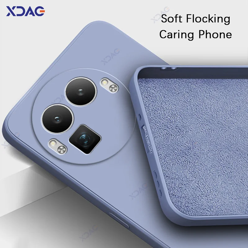Enhanced Silicone Phone Case with Lens Protection and Soft Microfiber Lining – Anti-Scratch, Upgraded Design