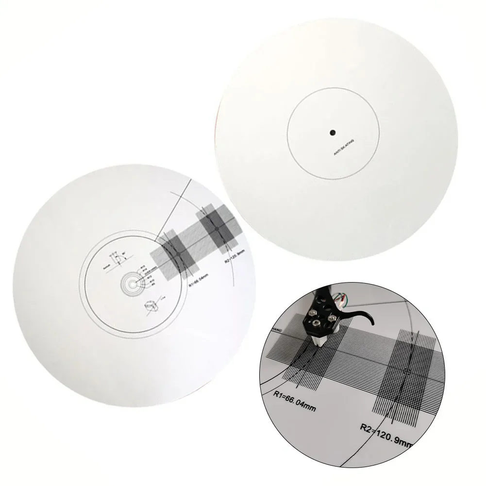 Vinyl Record Pickup Calibration Acrylic Turntable Phonograph Cartridge Alignment Plate Distance Gauge Protractor Adjust Tool 1pc turntable adapter