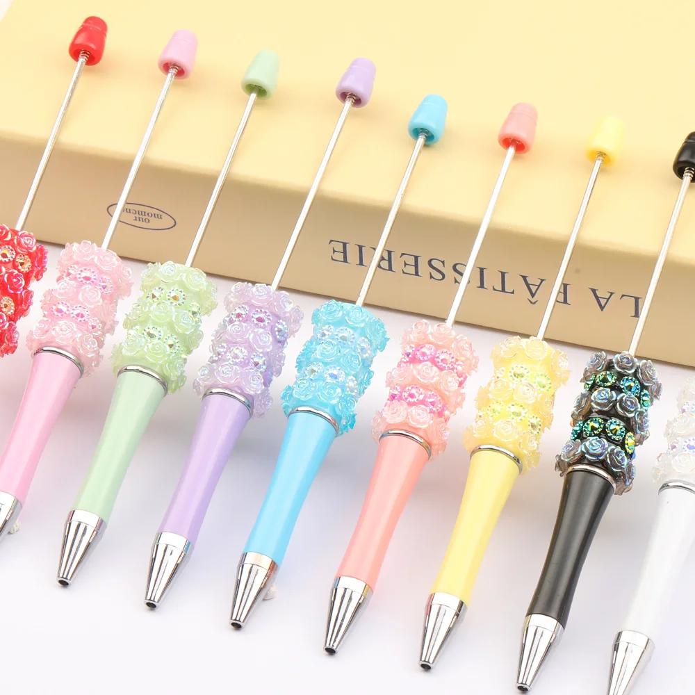 Cordial Design 20Pcs 18*147MM Jewelry Findings & Components/DIY Beaded Pen Accessories/Beadable Pen Findings/Cute Plastic Pens - cordial