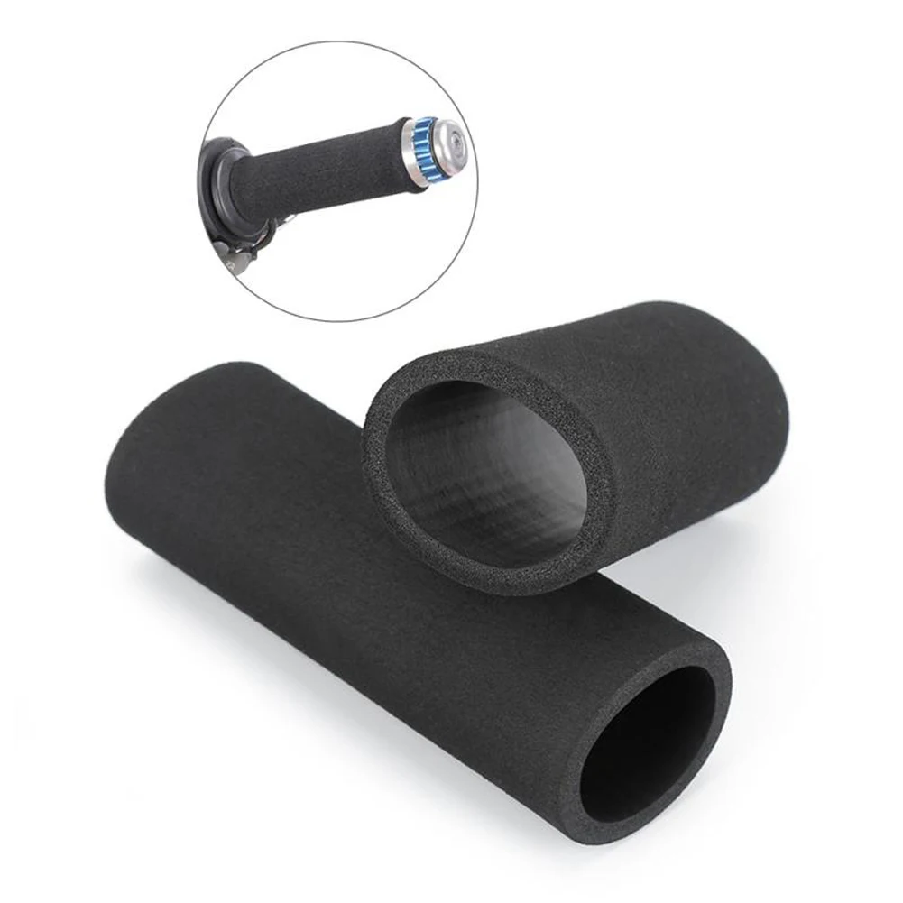 Motorcycle Handlebar Grip Sleeve Universal Universal Handle Grip Cover Anti-Slip Anti- Vibration for Motorbikes Motorboats Bikes