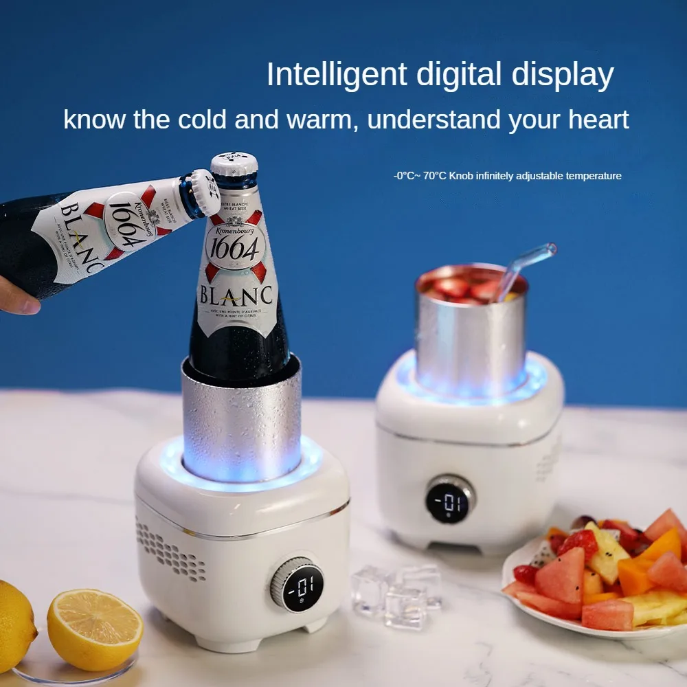 Desktop Beverage Cooler For Office And Home Desktop Cooling_voghion.com