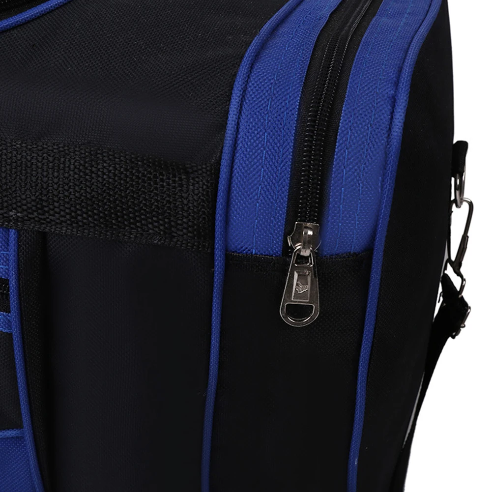 Oxford Fitness Bag Large Capacity Sports Backpack Purse Waterproof Wear-resistant Adjustable Shoulder Strap for Outdoor Football