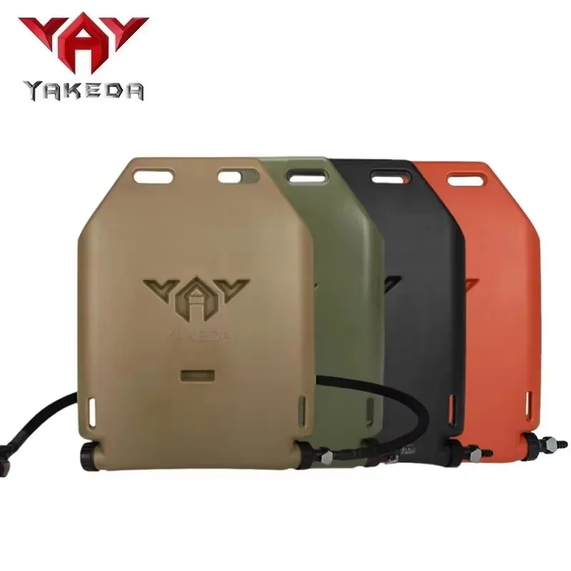 YAKEDA 1.75L Tactical Water Bottle Insert Large Capacity Kettle Safety Protection Outdoor Kettle for Tactical Vest Liner Carrier