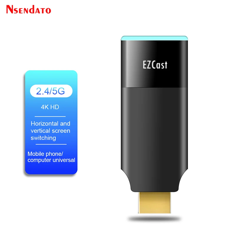 EZ Cast2　ミラーリング Ezcast2 5G/2.4G ワイヤレス Wifi ディスプレイ ドングル Miracast