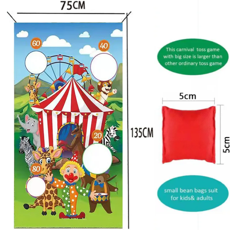 Kids & Adults Tossing Bean Bags 6