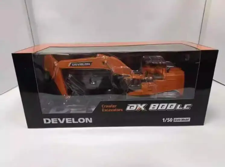 ミニカー 1/50 DEVELON DX800HD ショベルカー 1:50 Doosan DEVELON new DX800 excavator scale model alloy