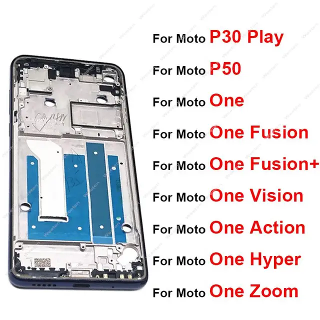 Middle Frame Housing For Motorola Moto One Fusion Plus One