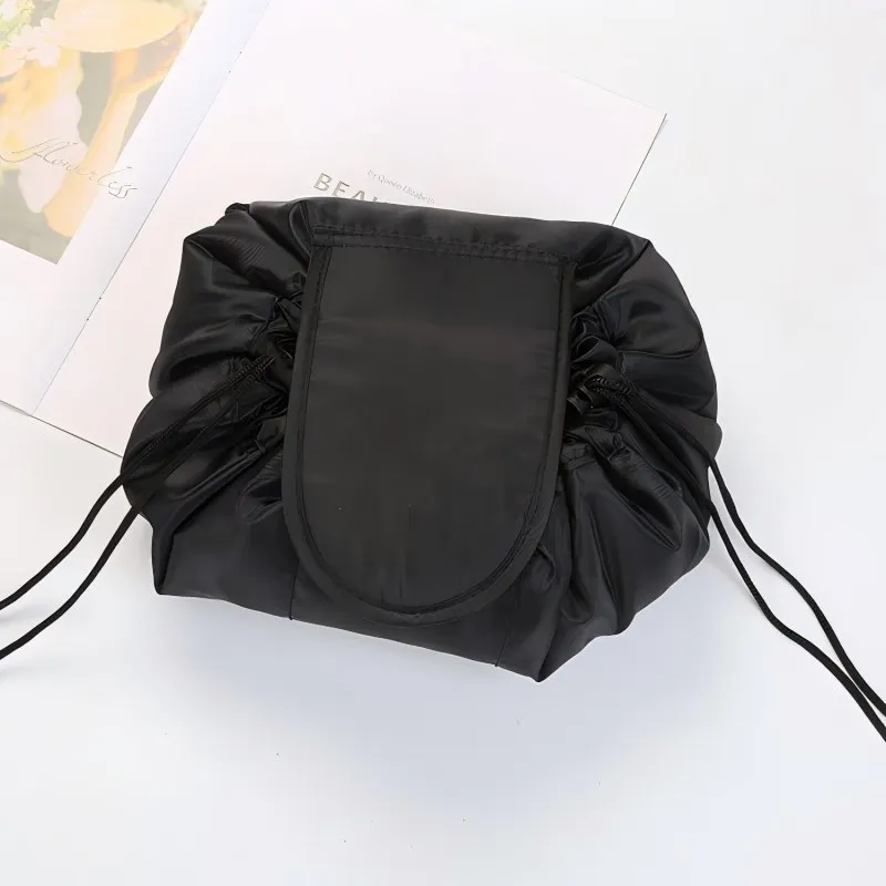 Sac cosmétique à cordon Homefish pour femme, sac de rangement de voyage, organiseur de maquillage, pochette féminine, trousse de toilette portable, étanche, étui de beauté