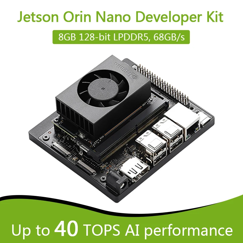 

New Original NVIDIA Jetson Orin Nano Development Kit for Embedded and Edge Systems 8GB Memory 128-bit LPDDR5 68GB/s