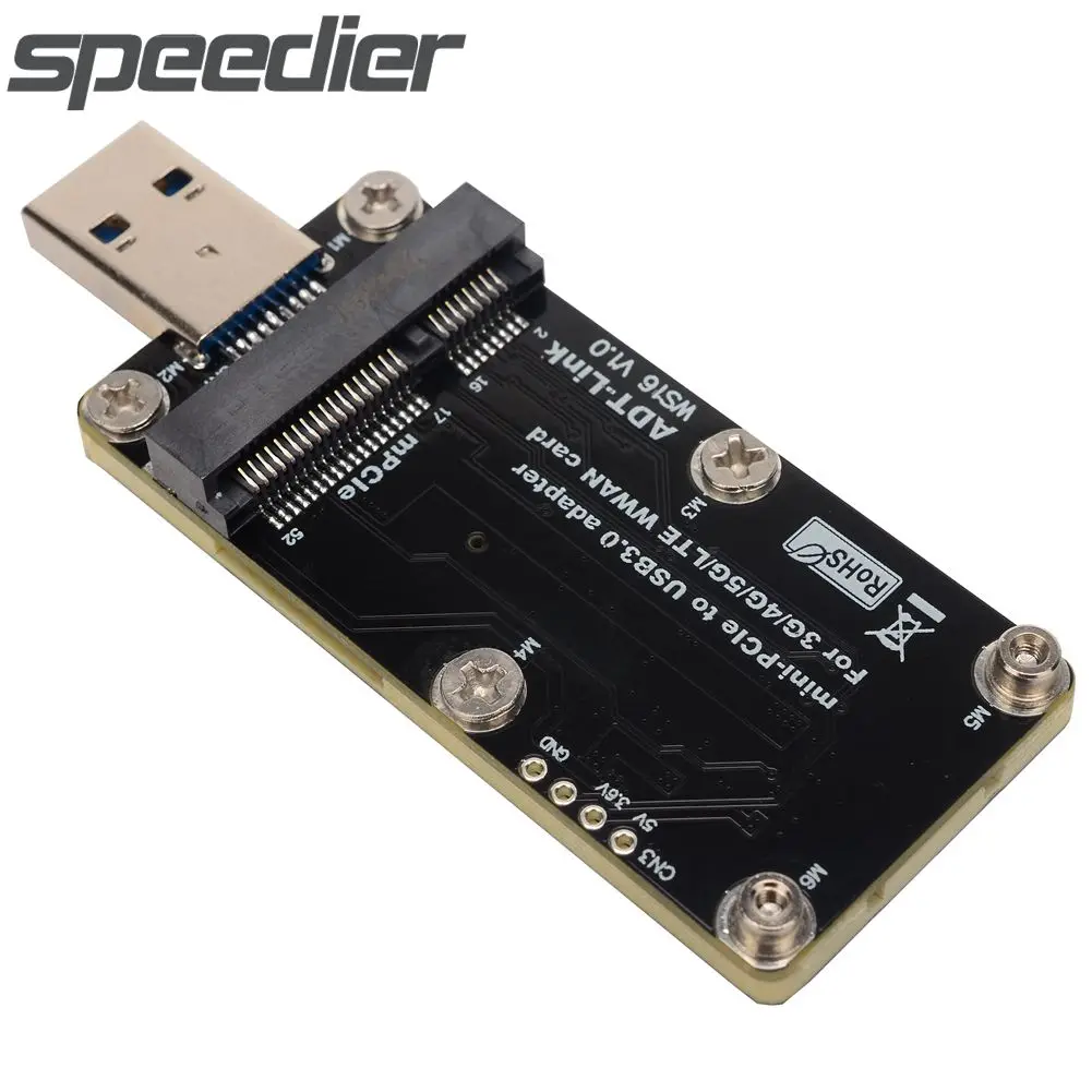 

4G/5G/LTE mPCIe в USB3.0, высокоточная 4G LTE Industrial Mini PCIe в USB 3,0, адаптер, карта мечты, беспроводная Современная Карта