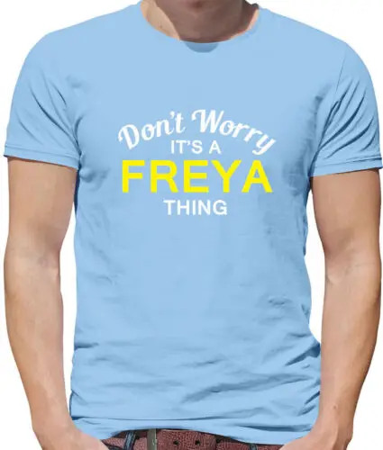 

Не волнуйтесь, это Freya Cosa Camiseta Hombre - Apellido Personalizado Family