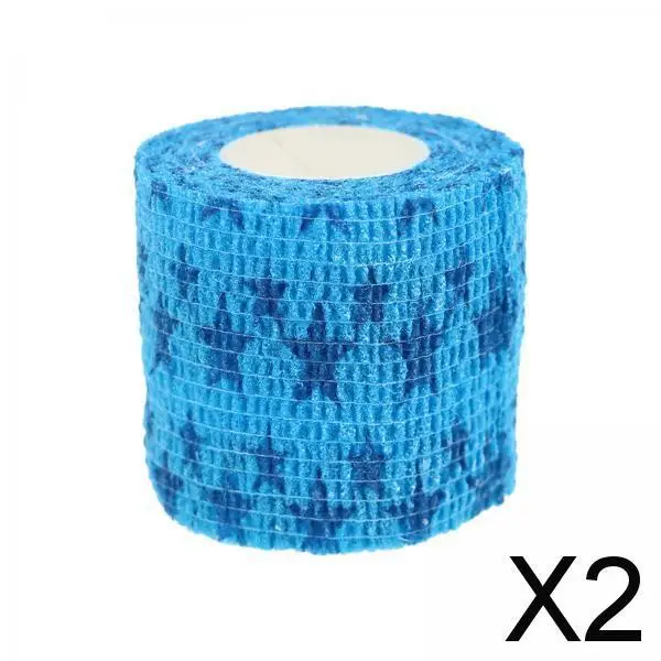 

2X Self Adhesive Elastic Bandage Cohesive Bandages Strain Pet Sports