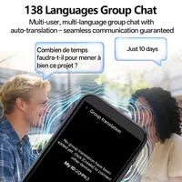 MSAI T7 AI Voice Translator 138 Languages ChatGPT Real Time Audio Photo Translation with WiFi-5G 4G-SIM 4000mAh Battery 1+16G - Image 4