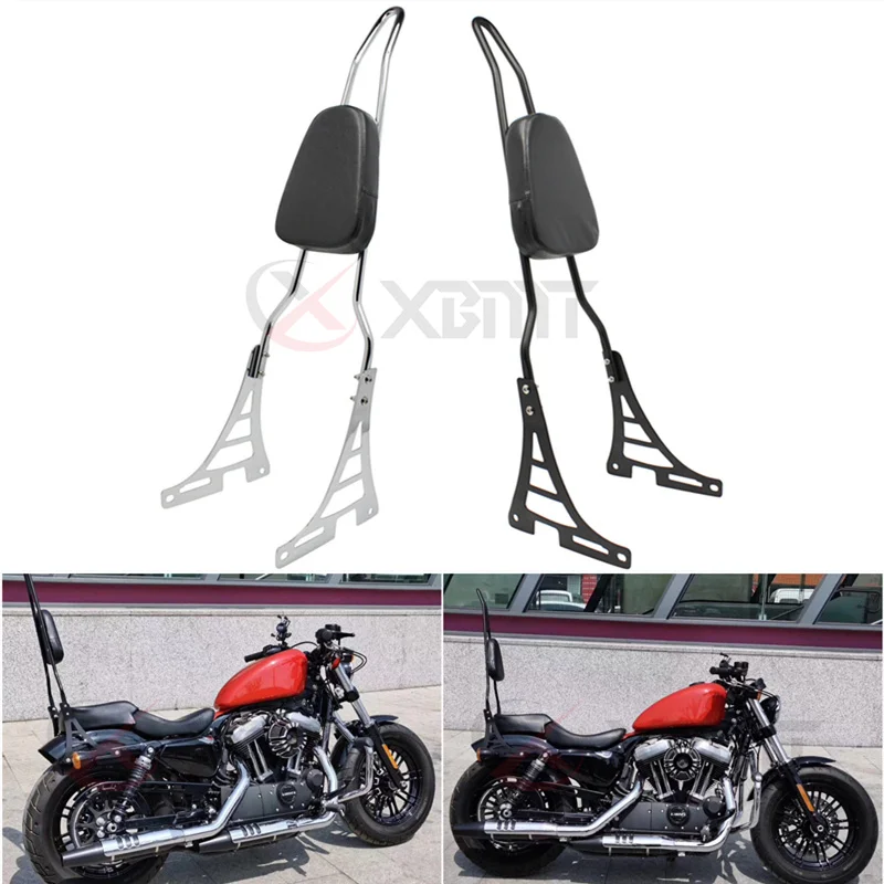 Motorcycle Backrest Sissy Bar For Harley Sportster Xl883 Xl1200 Xl883c