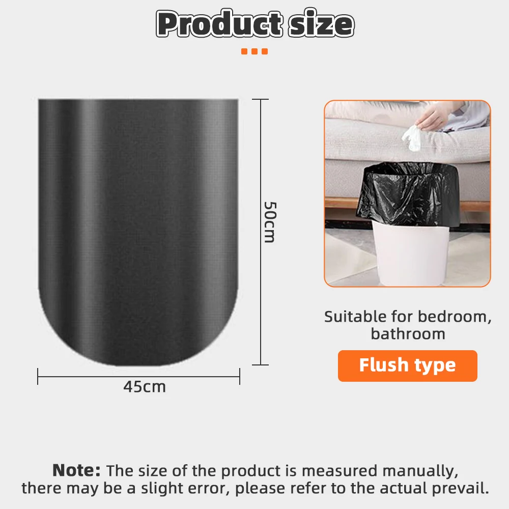 40-80PCS Garbage Bag Household Thickened Convenient Desktop Garbage Can Garbage Bags Disposable Trash Bags Kitchen Tools