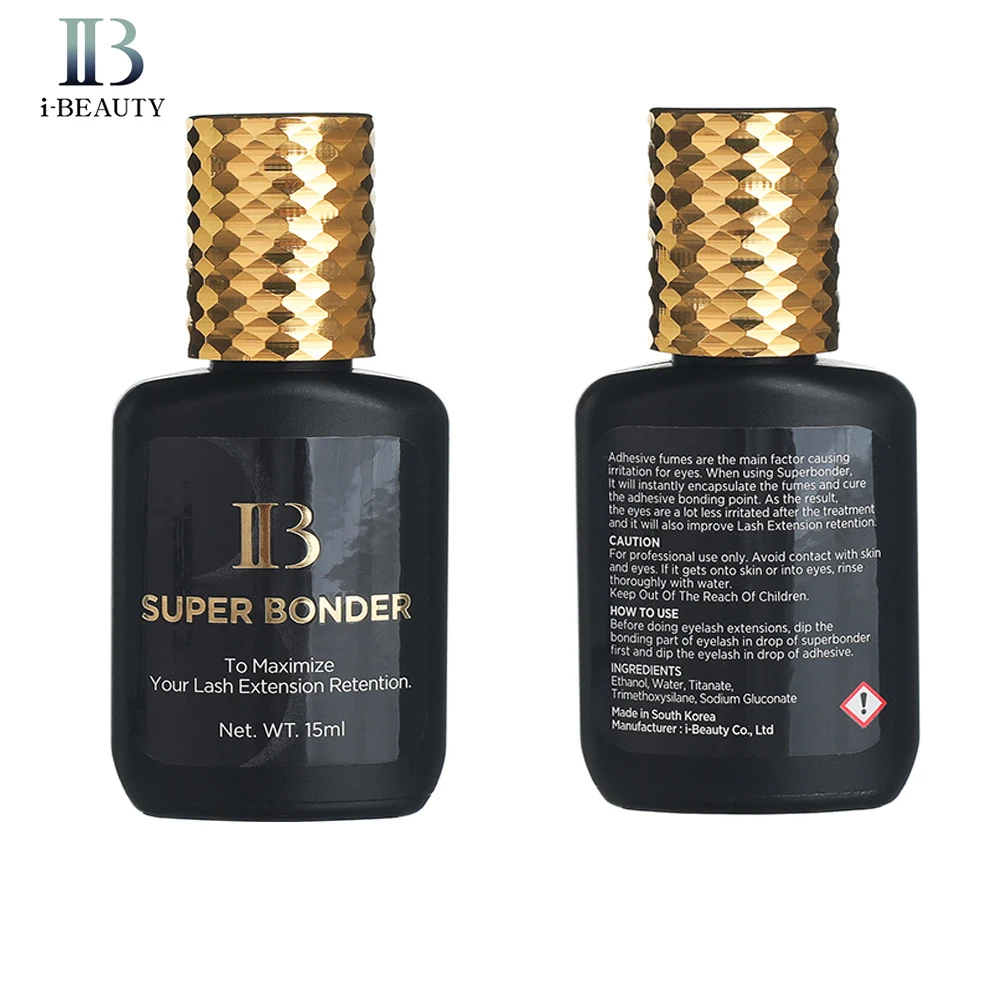 IB Primer Premium Glue Remover GBL Free Eyelash Extension I Beauty Super Bonder Glue 15ml False Lash Adhesive 3