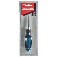 Makita D-58833 tournevis magnétique à cliquet embout remplaçable positif négatif antidérapant multifonctionnel facile à transporter outils à main 6