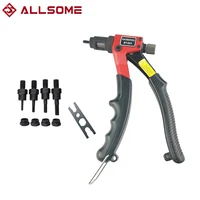 ALLSOME BT-603 Manual Riveter Gun Hand Rivet Tool Kit Rivet Nut Setting Tool Nut Setter M3/M4/M5/M6 2